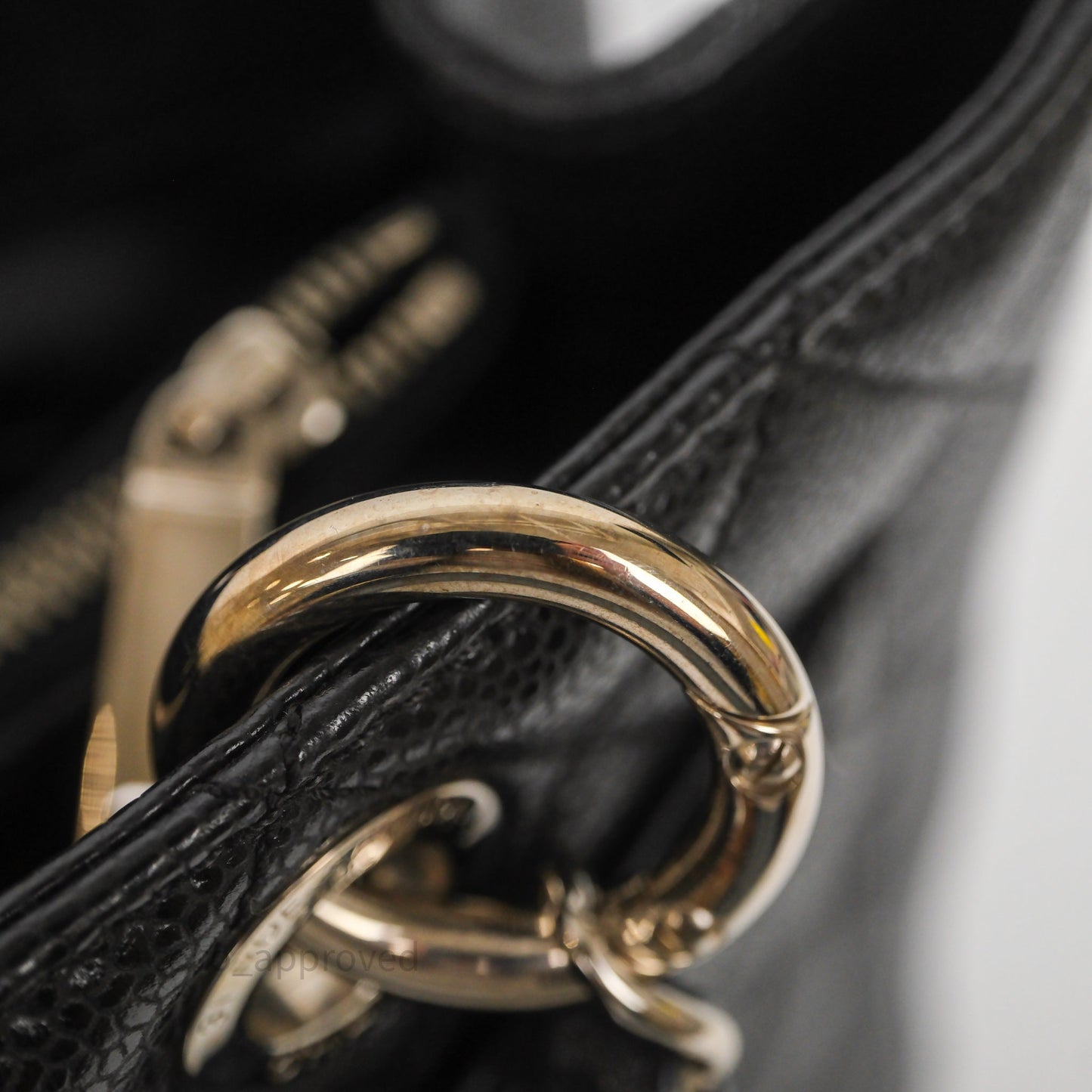 Chanel GST Black Caviar Silver Hardware