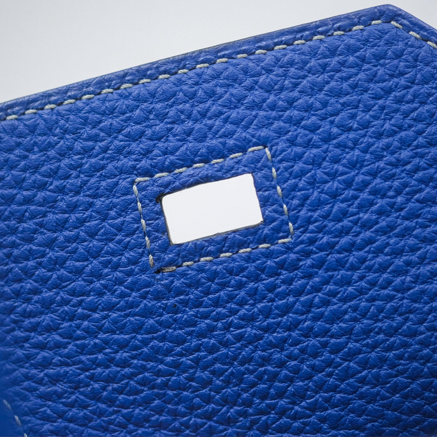 Hermès Birkin 30 Retourne HSS Blue Gris Clemence Brushed Gold Hardware