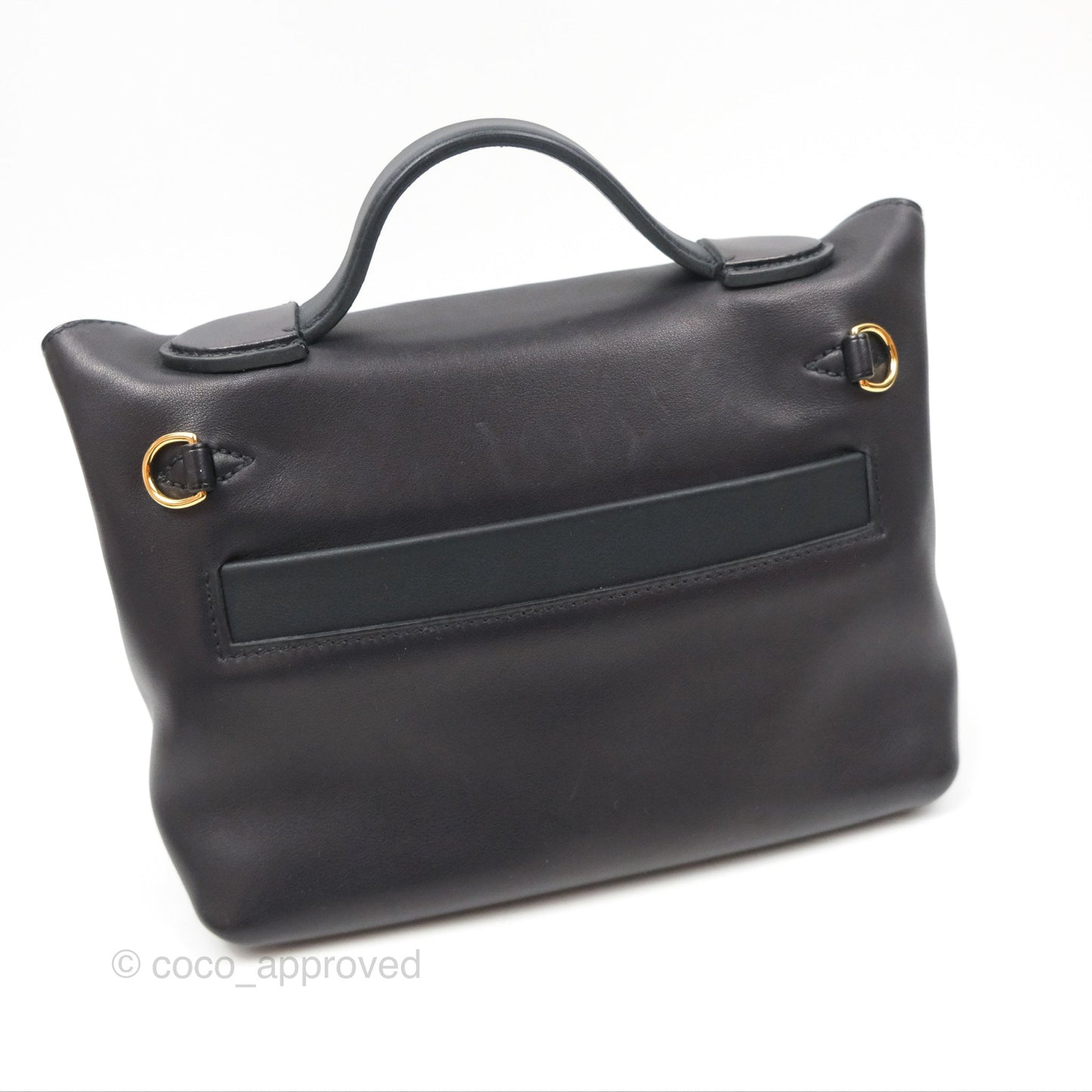 Hermès 24/24 21 Mini Black Swift Gold Hardware