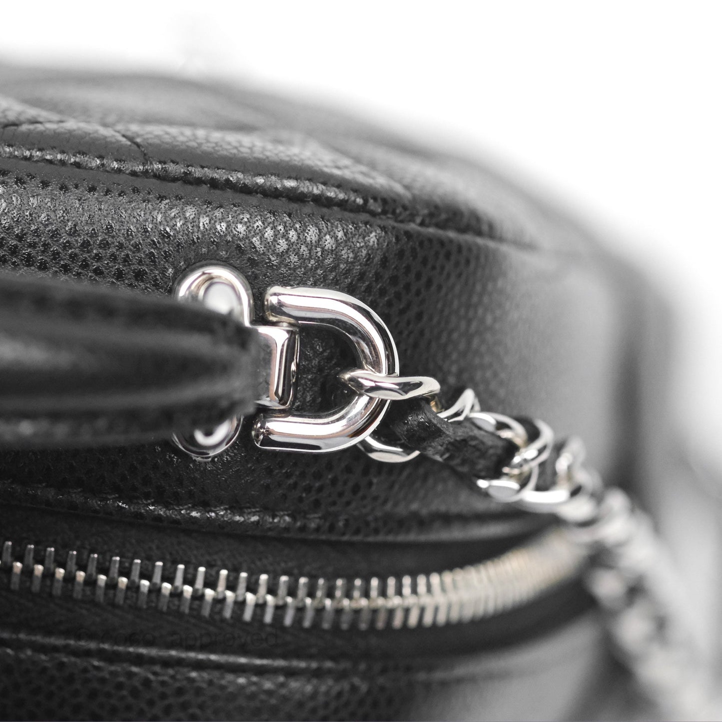 Chanel Classic Mini Backpack Black Caviar Silver Hardware