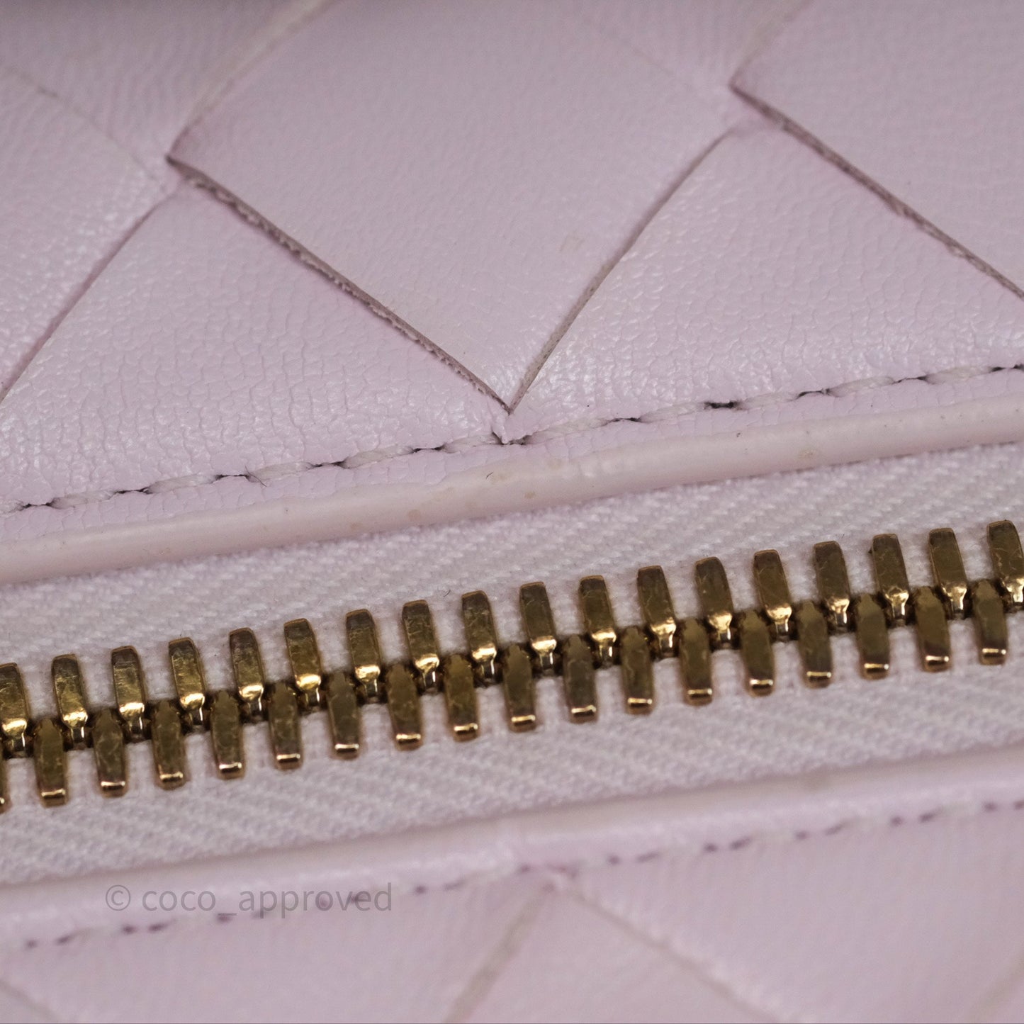 Bottega Veneta Wallace Pink Intrecciato Gold Hardware