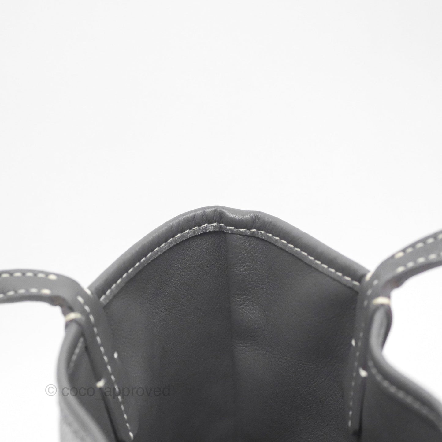 Goyard Anjou Mini Bag Goyardine Canvas Grey