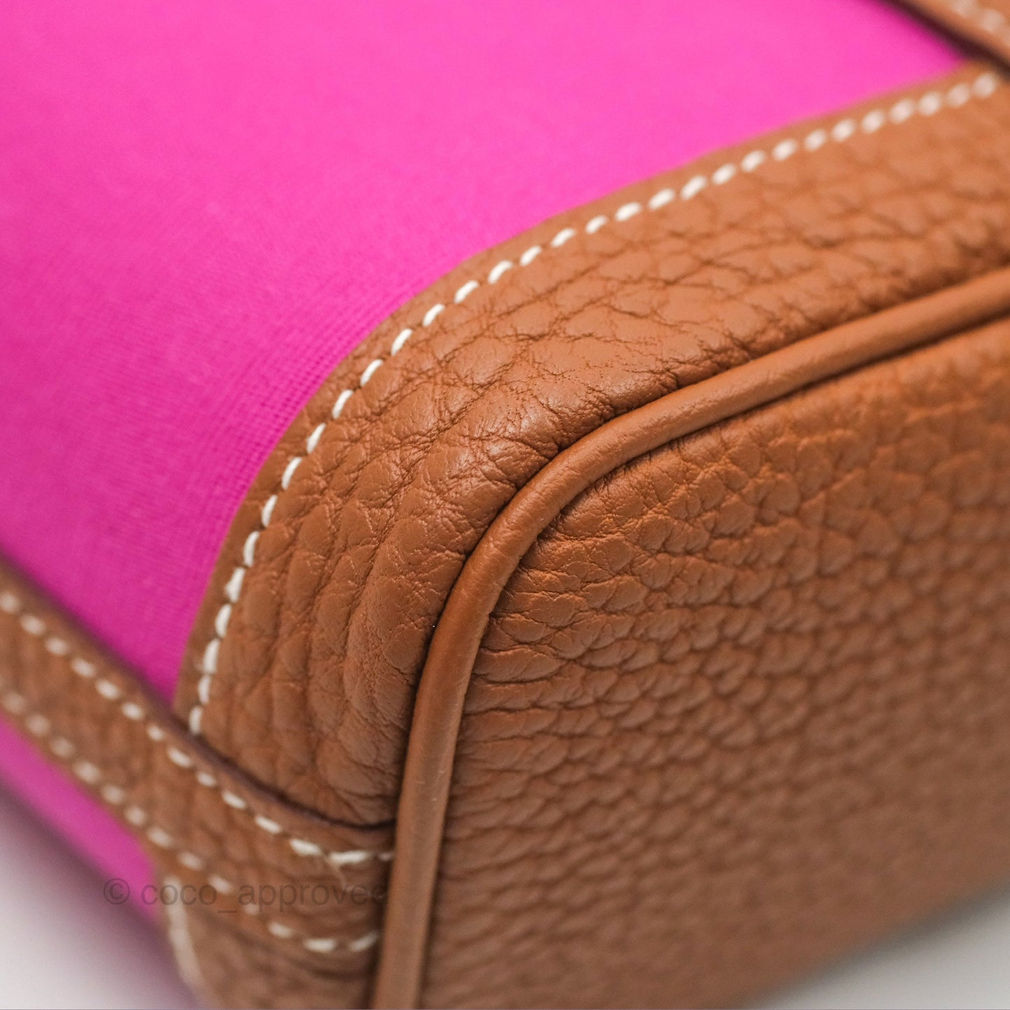 Hermes Garden File 28 Magnolia Canvas Gold Negonda