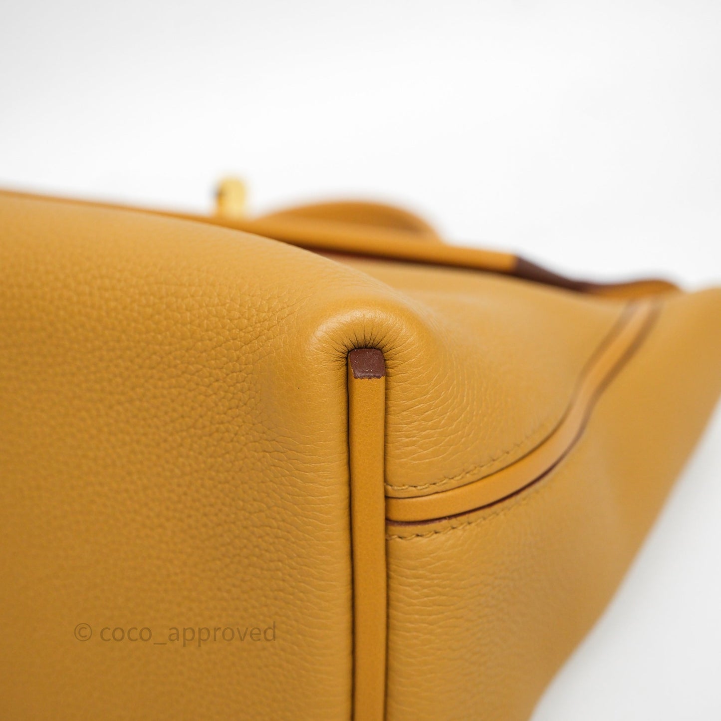 Hermès 24/24 29 Sesame 2S/ Terre Battue R1 Clemence/ Swift Gold Hardware