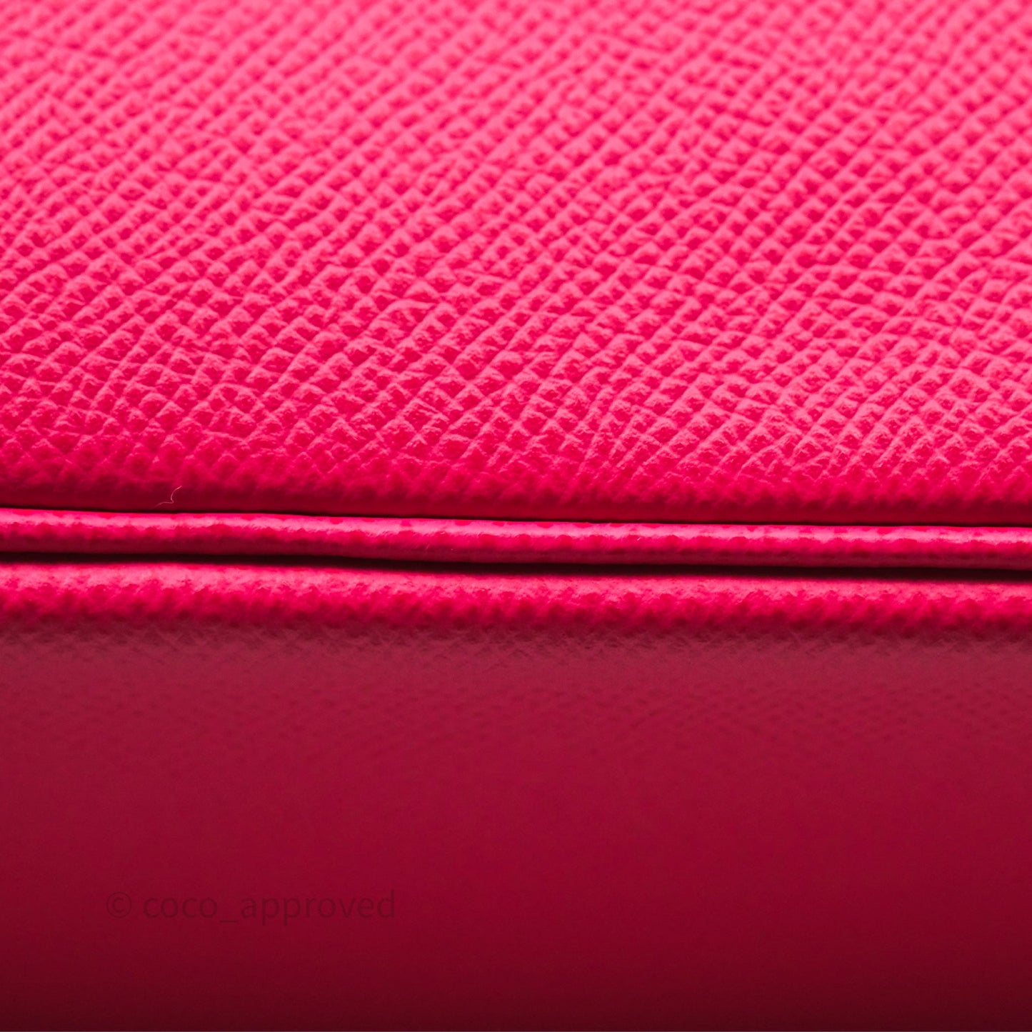 Hermès Birkin 30 Framboise 90 Epsom Palladium Hardware