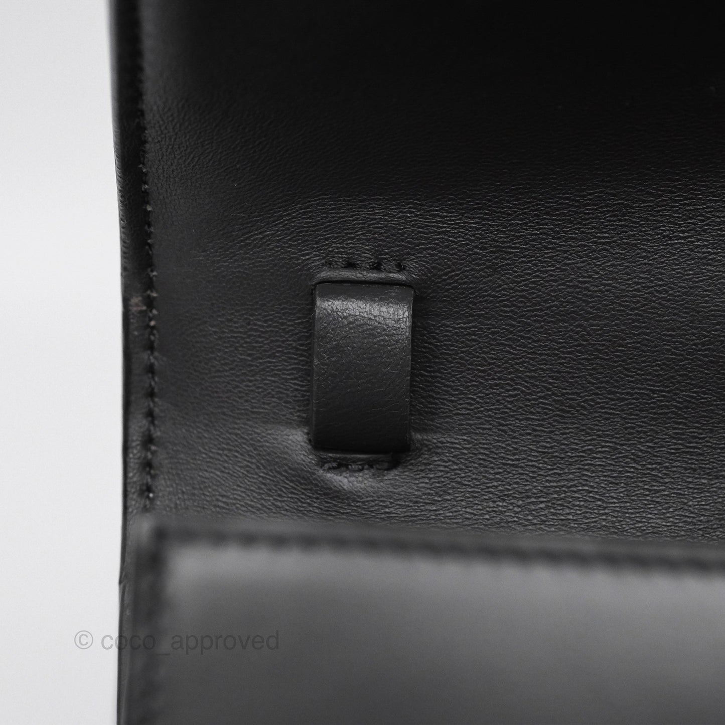 Celine Teen Classic Box Flap Dark Grey Box Calfskin