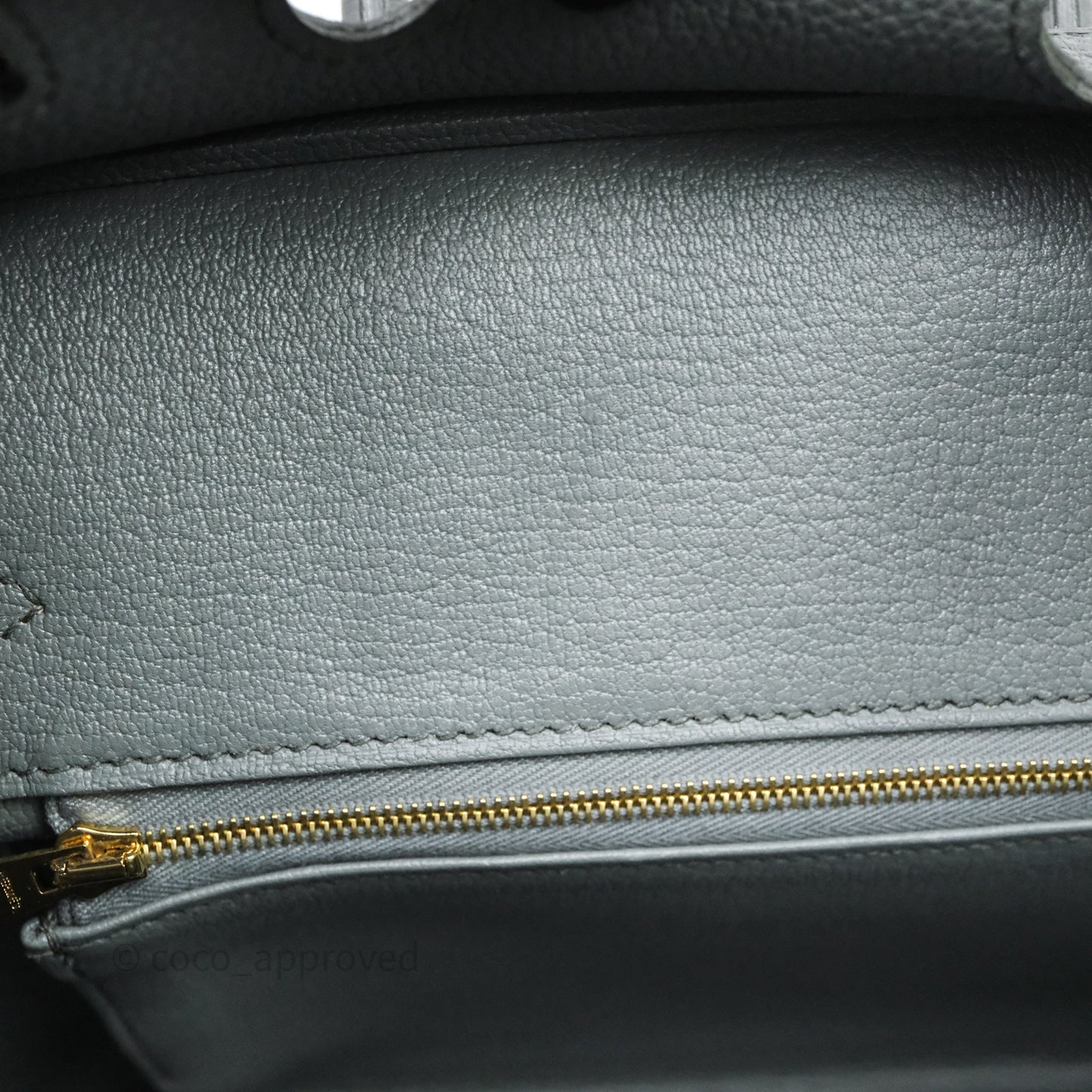 Hermes Birkin 25 Vert Amande Togo Gold Hardware