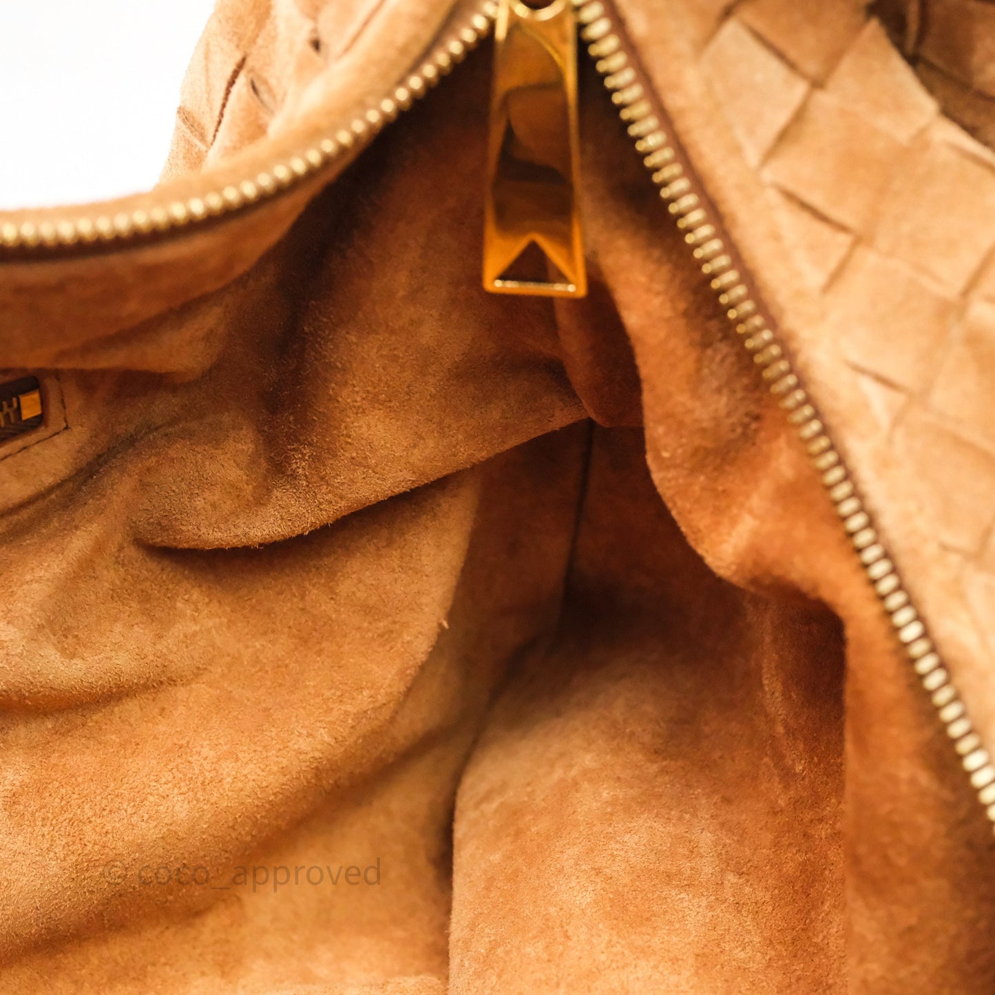 Bottega Veneta Classic Jodie Brown Suede Intrecciato