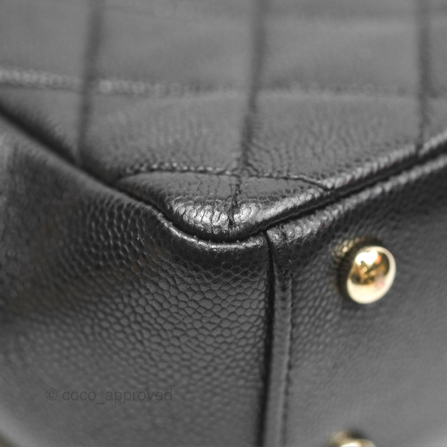 Chanel Quilted Small Business Affinity Flap Black Caviar Gold Hardware