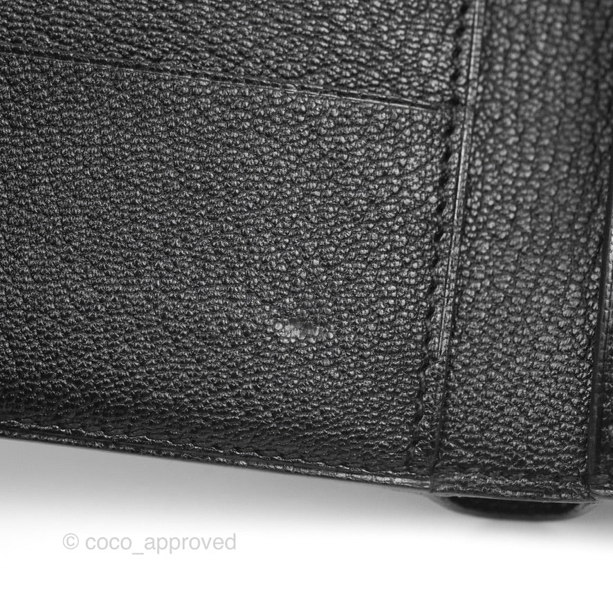 Hermès Clic 12 Wallet Black Palladium Hardware