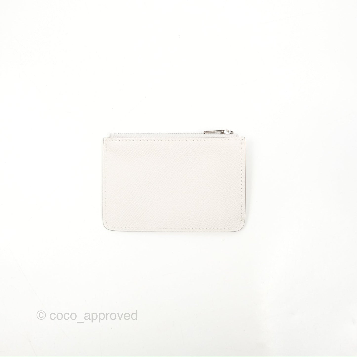 Hermès Constance Slim Wallet Gris Pale Epsom Palladium Hardware