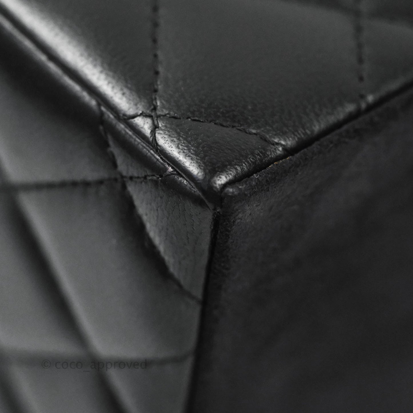 Chanel Jewellery Box Quilted Black Lambskin Gold Hardware