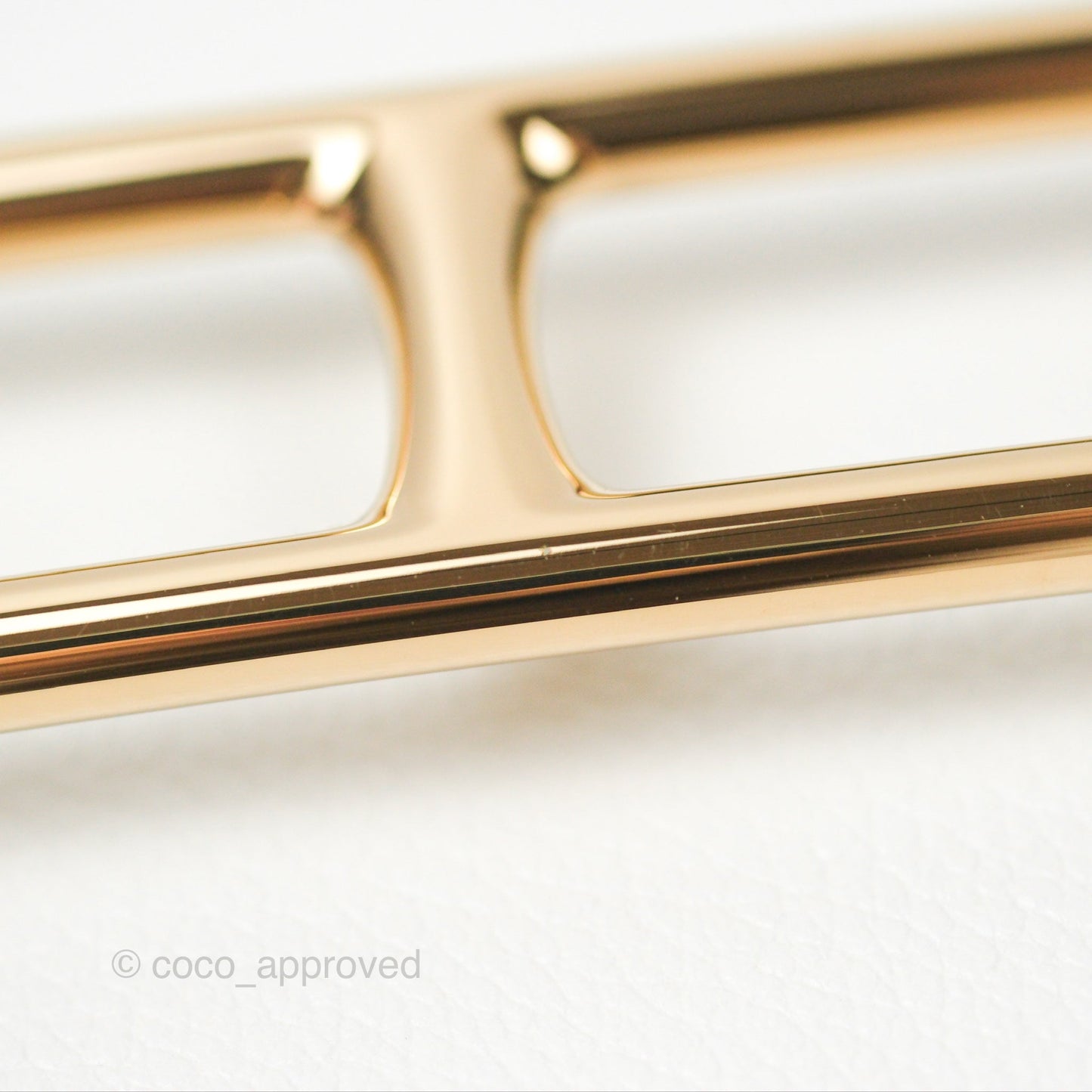 Hermès Roulis Mini 18 New White Evercolor Permabrass Hardware