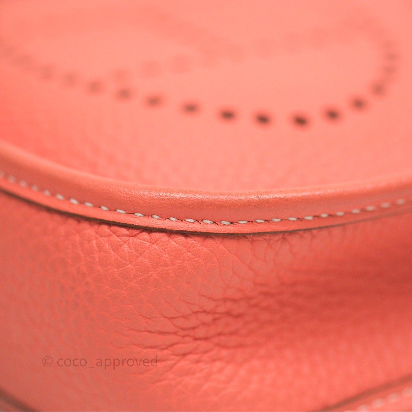 Hermès Mini Evelyne 16 Crevette L5 Clemence Palladium Hardware