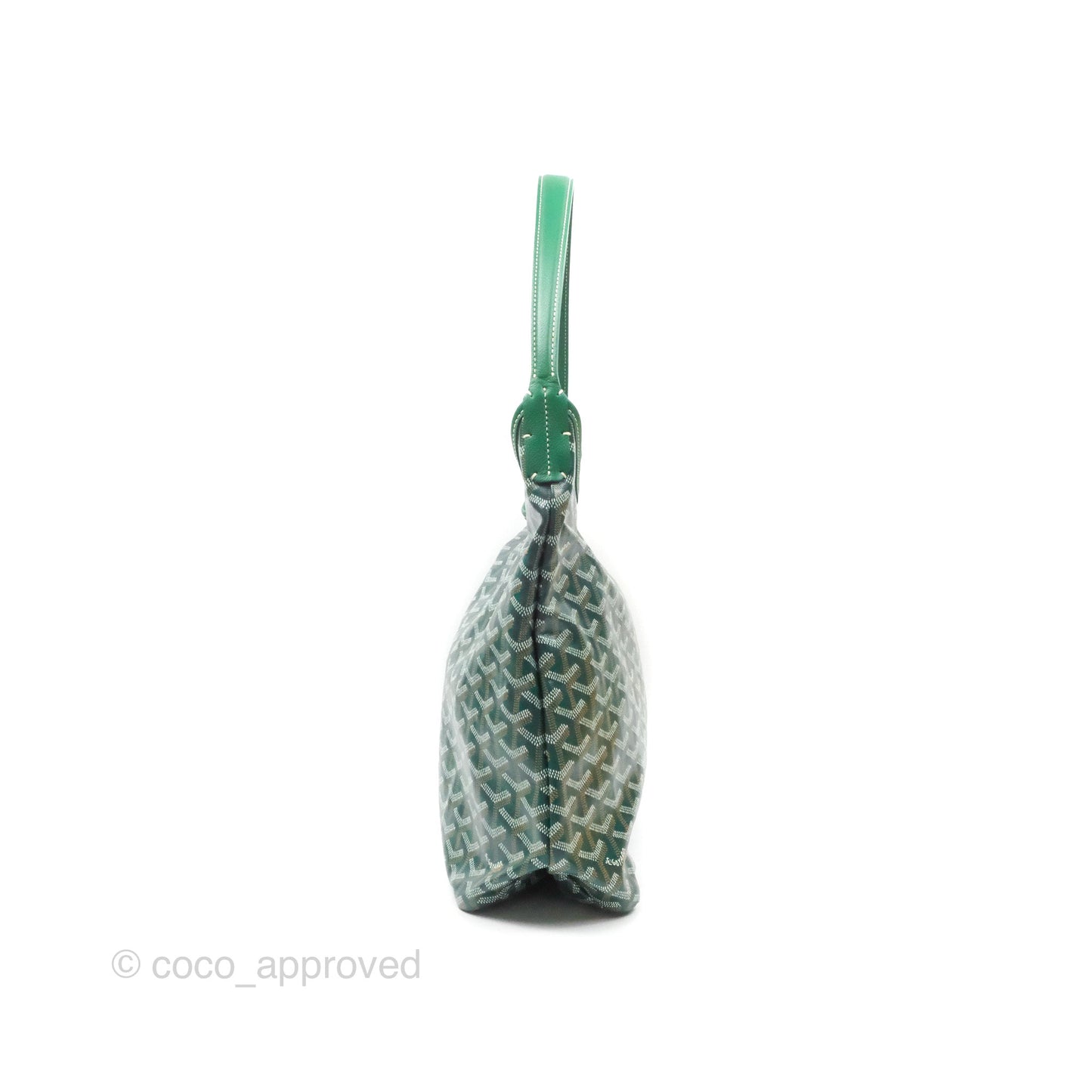 Goyard Bohème Hobo Bag Green Goyardine Canvas