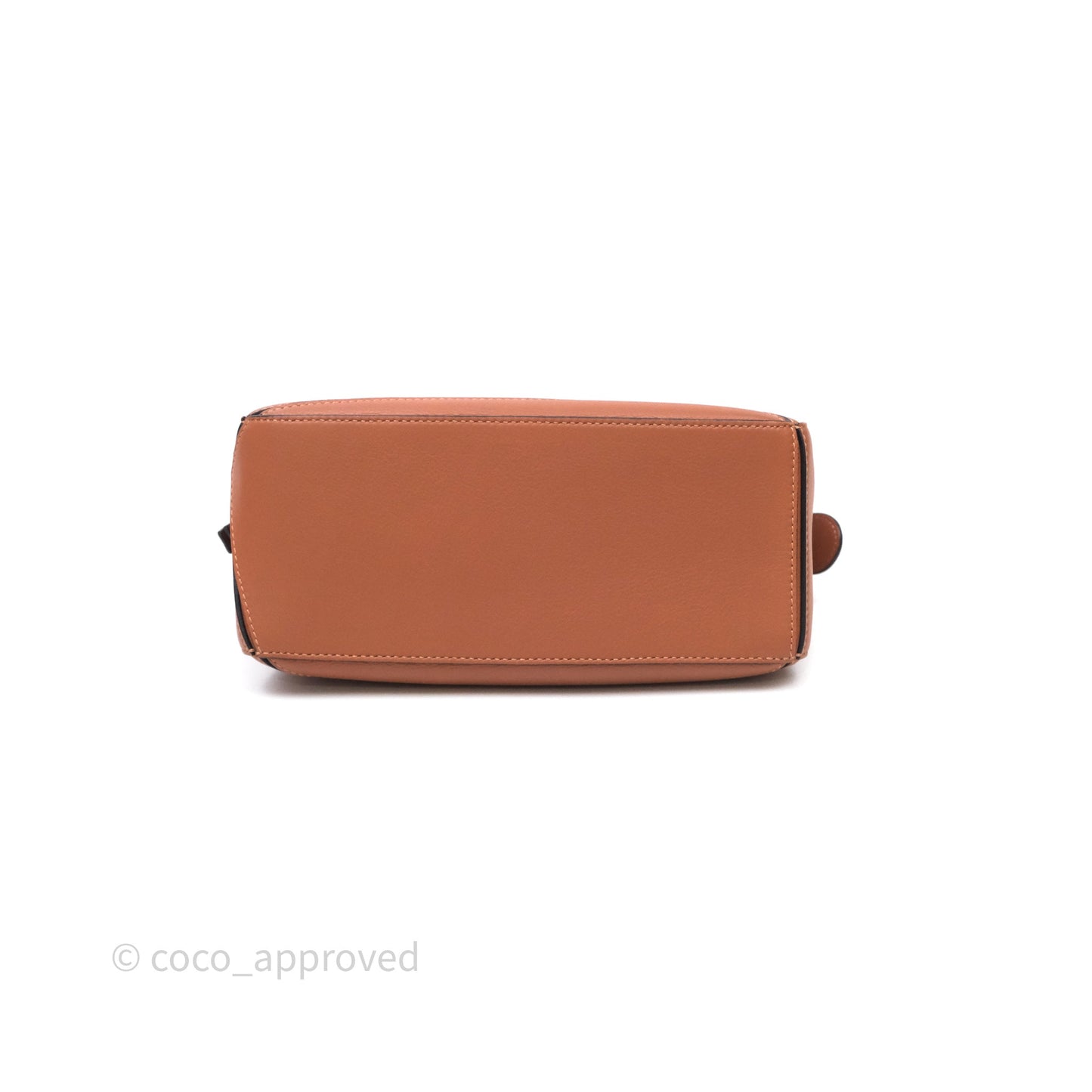 Loewe Small Puzzle Bag Tan Calfskin Gold Hardware