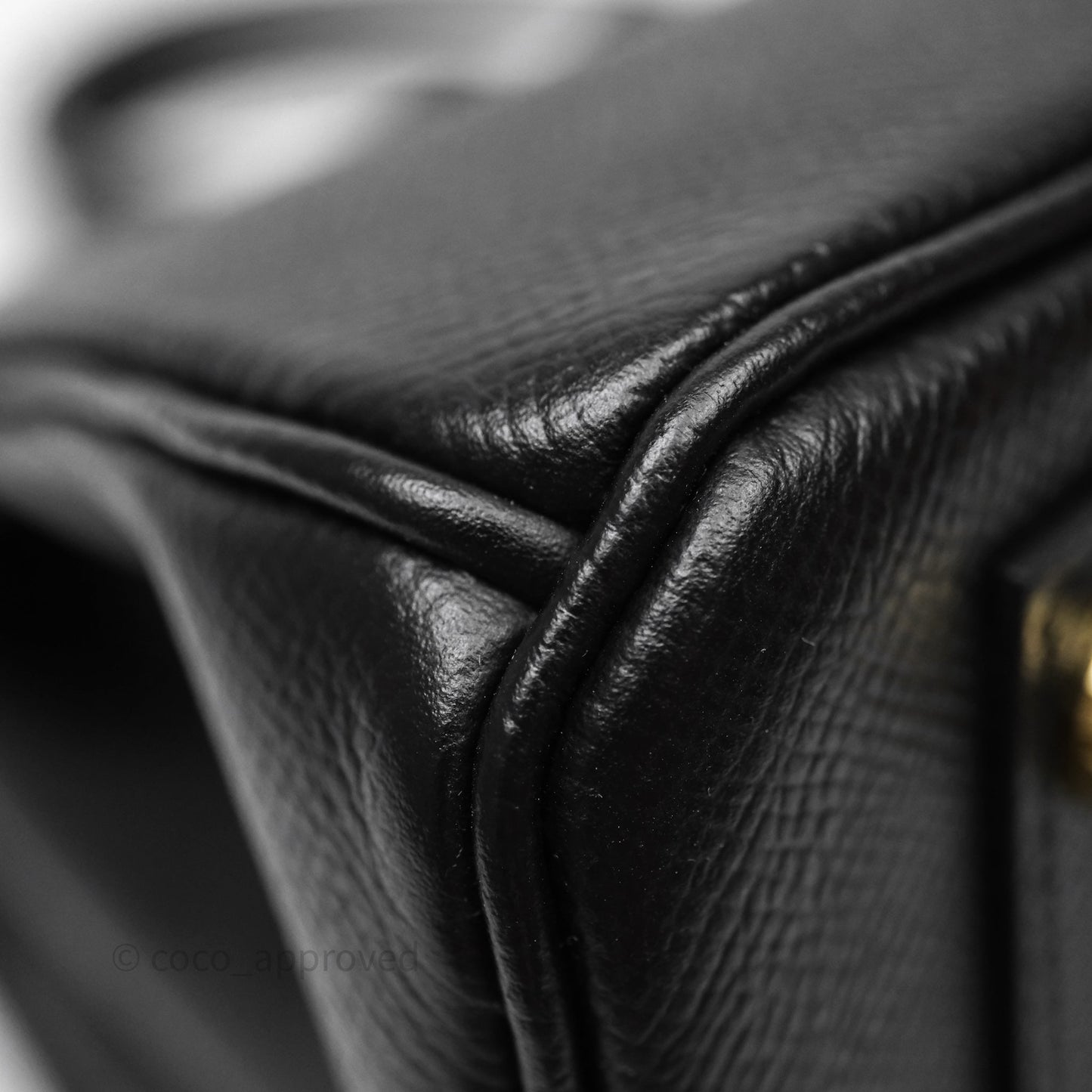 Hermès Birkin 30 Black Noir 89 Epsom Gold Hardware