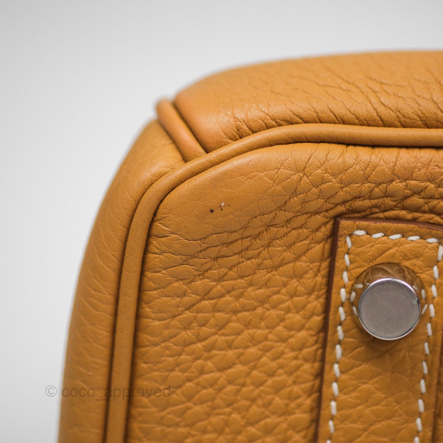 Hermès Birkin 30 Retourne Nature Sable 21 Togo Palladium Hardware