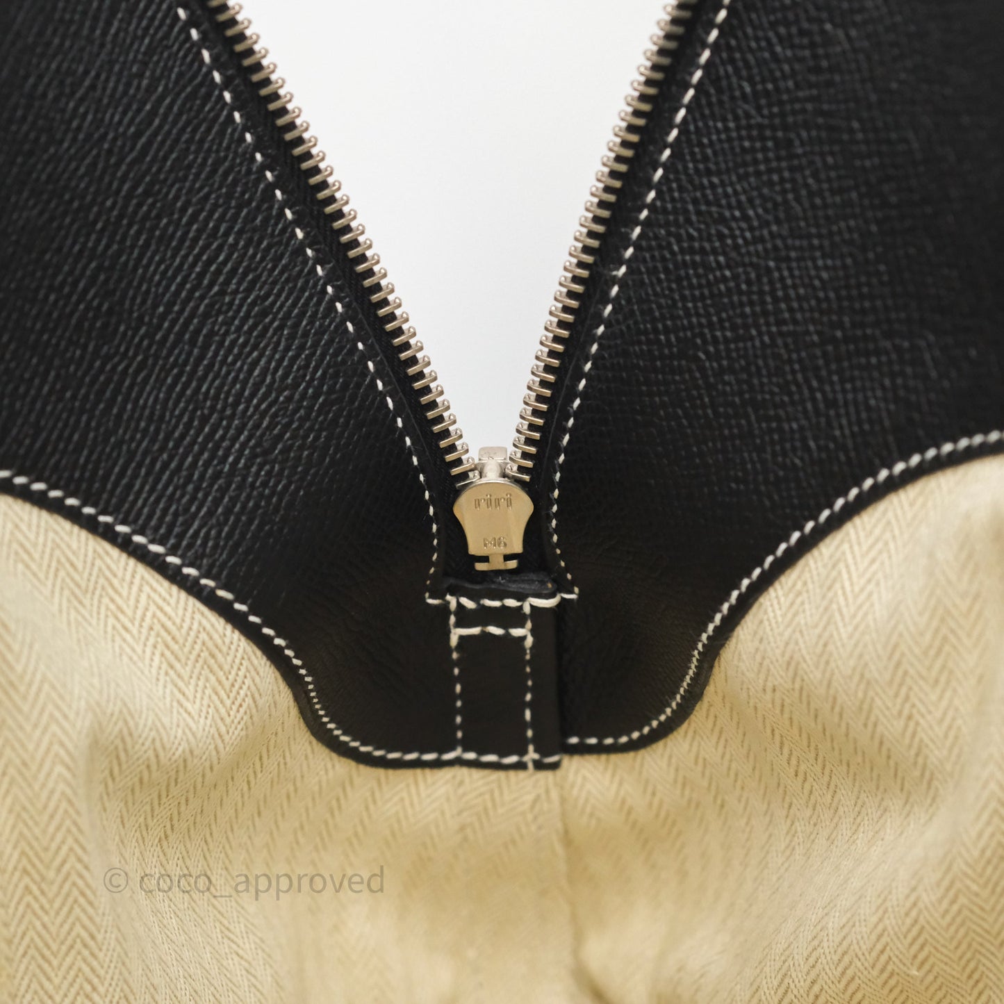 Hermès Bolide Relax 35 Black Noir 89 Epsom Palladium Hardware
