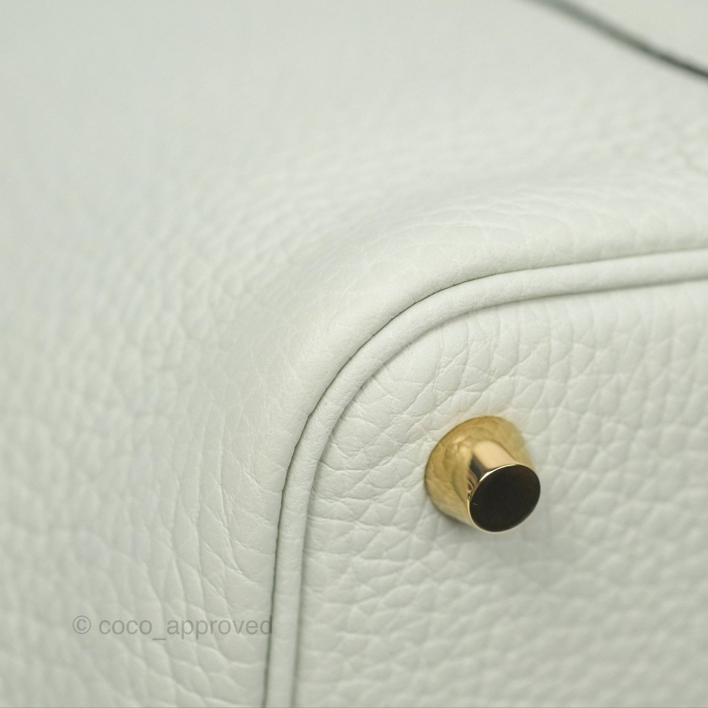 Hermès Picotin Lock 18 Gris Neve Taurillon Clemence Gold Hardware