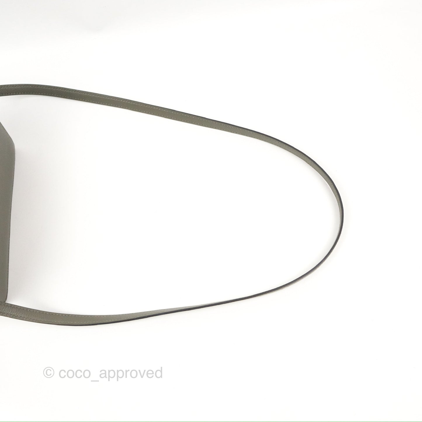 Hermès Roulis Mini 18 Gris Meyer 0L Evercolor Permabrass Hardware