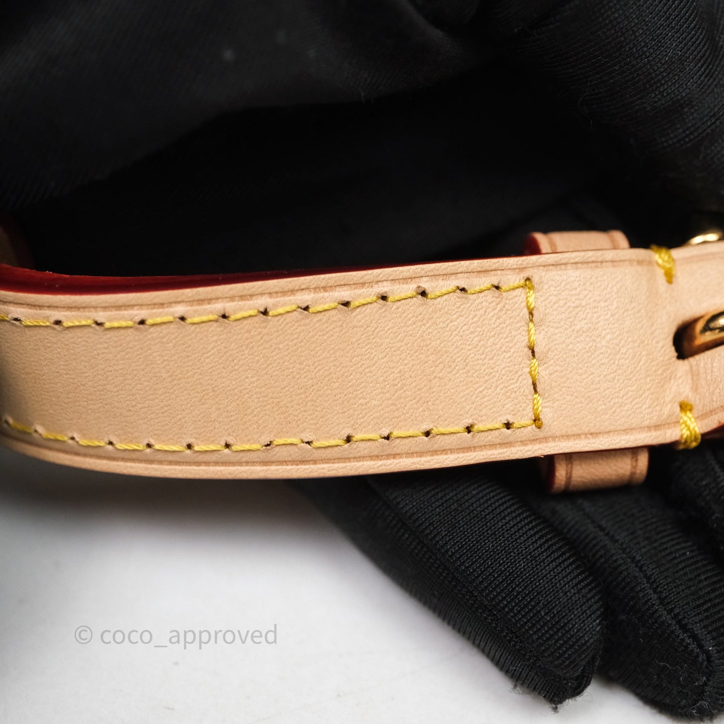 Louis Vuitton Croissant MM Denim Blue Monogram