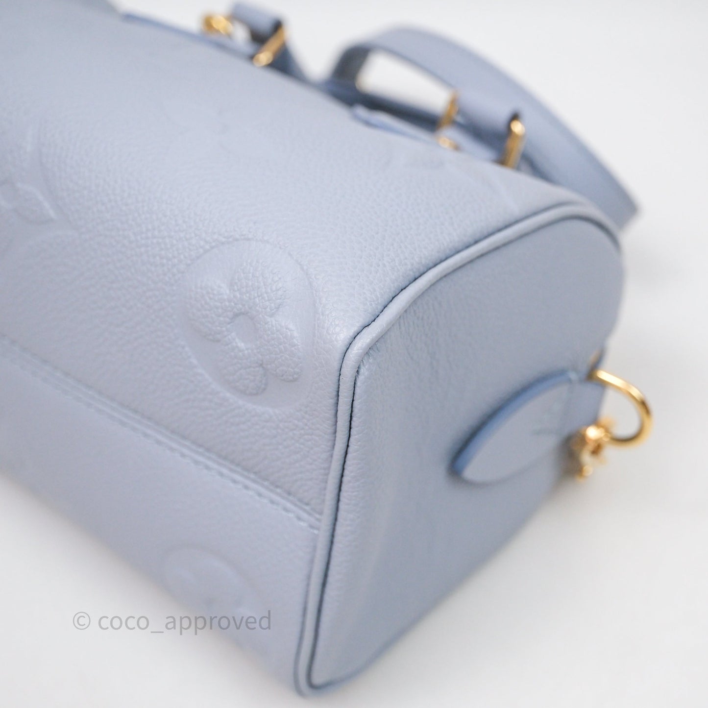 Louis Vuitton Speedy Bandoulière 20 Monogram Empreinte Lilac
