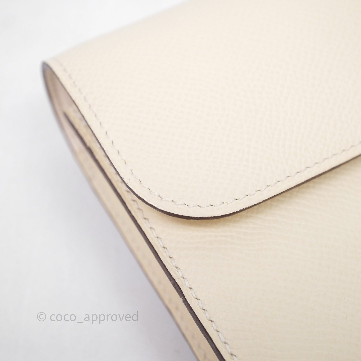 Hermès Constance To Go Wallet Nata I2 Epsom Palladium hardware