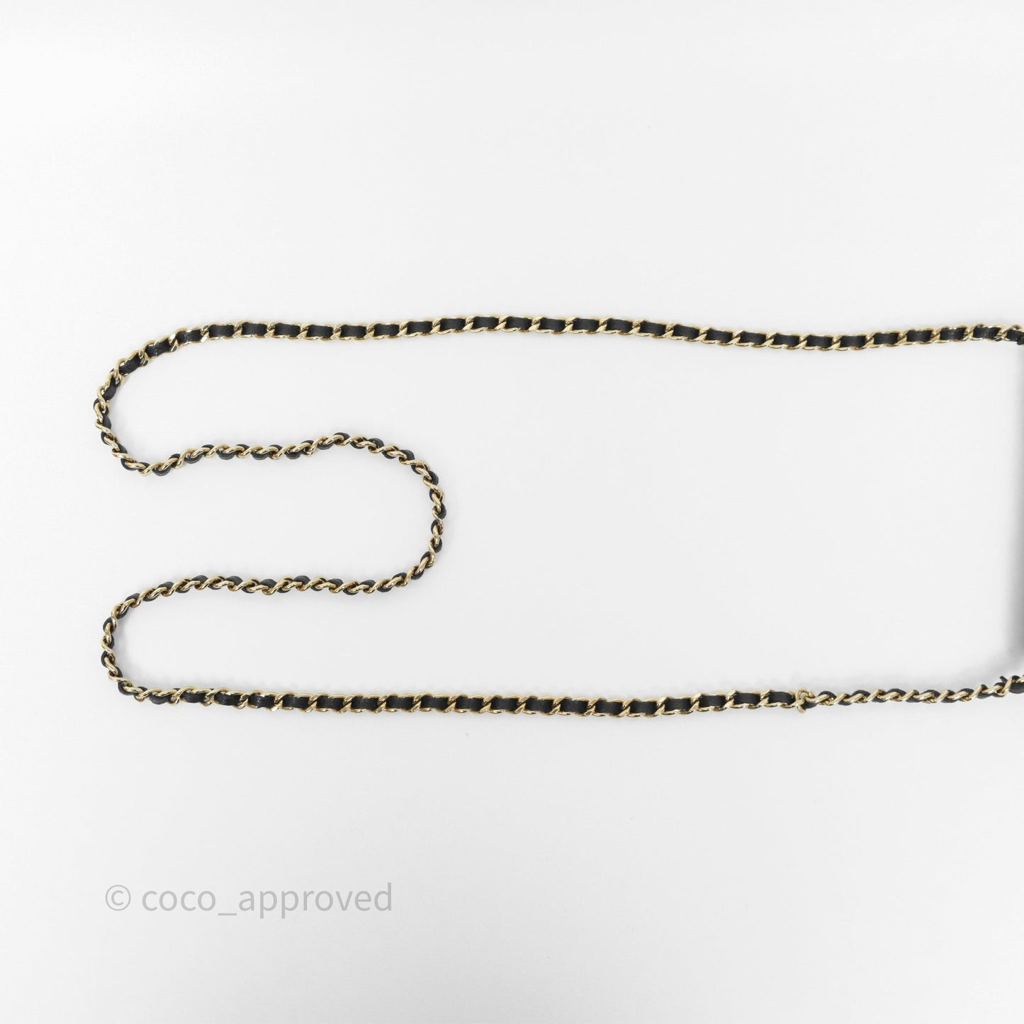Chanel Mini Wallet With Chain Black Caviar Gold Hardware