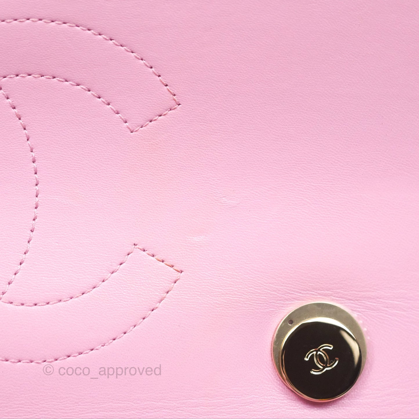 Chanel Medium Trendy CC Pink Lambskin Gold Hardware