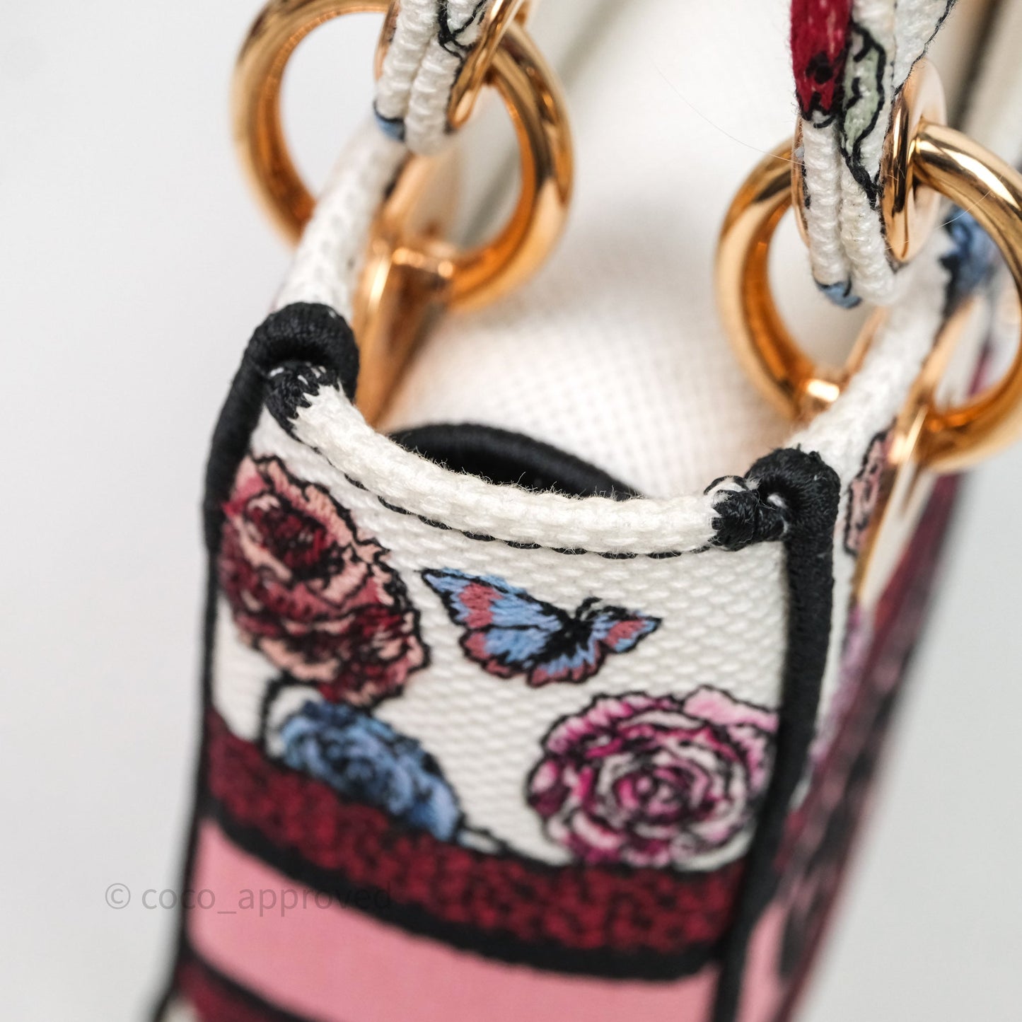 Christian Dior Mini Lady D-Lite Bag Florilegio Embroidered