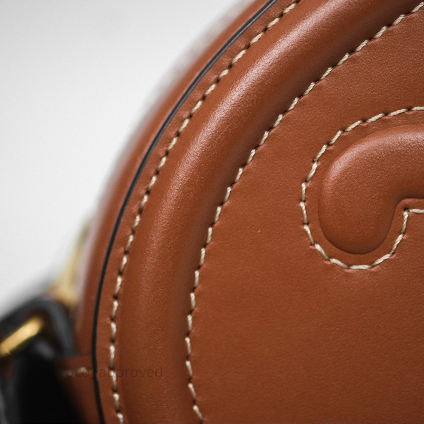 Celine Mini Oval Bag Cuir Triomphe Tan Calfskin