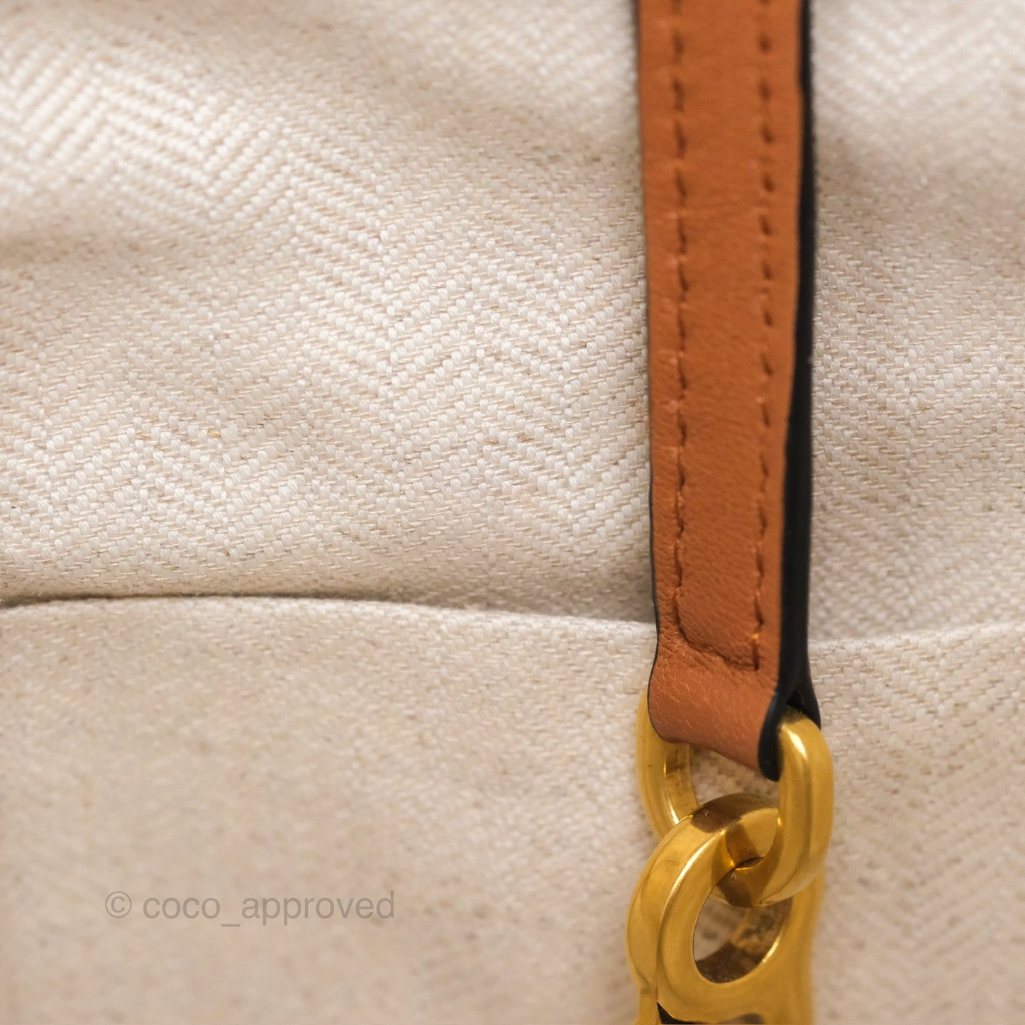 Loewe Small Hammock Shoulder Bag Denim Tan