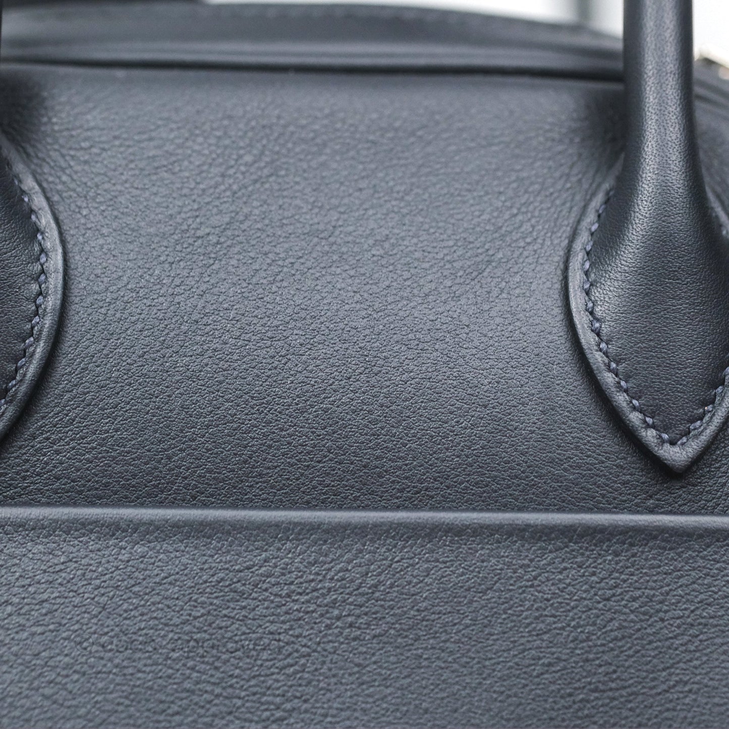 Hermès Lindy 26 Caban/Bleu Frida Swift Palladium Hardware