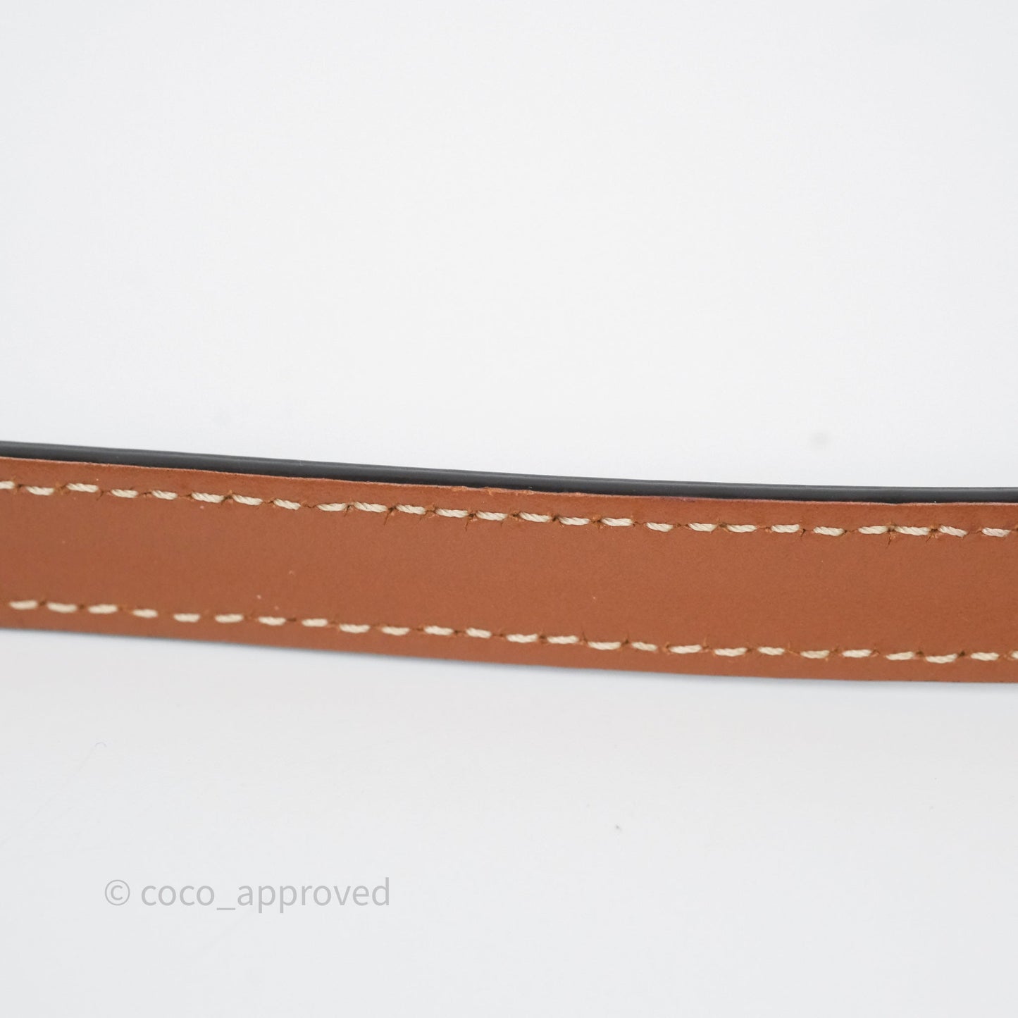 Celine Mini Triomphe Canvas Tan Calfskin