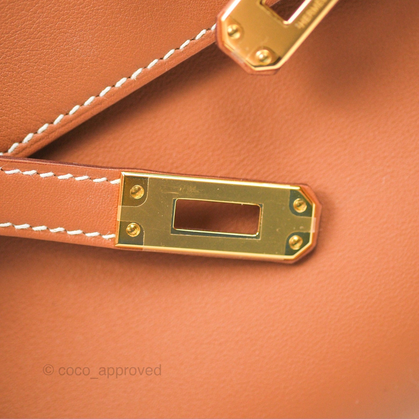 Hermès Kelly Mini Pochette Gold Swift Gold Hardware