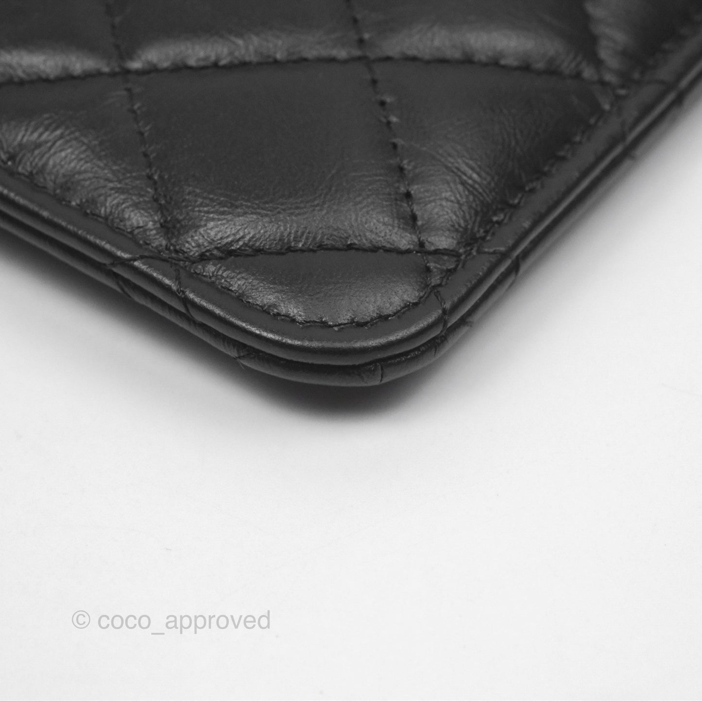 Chanel 2.55 Reissue Purse Aged Calfskin Black Aged Gold Hardware