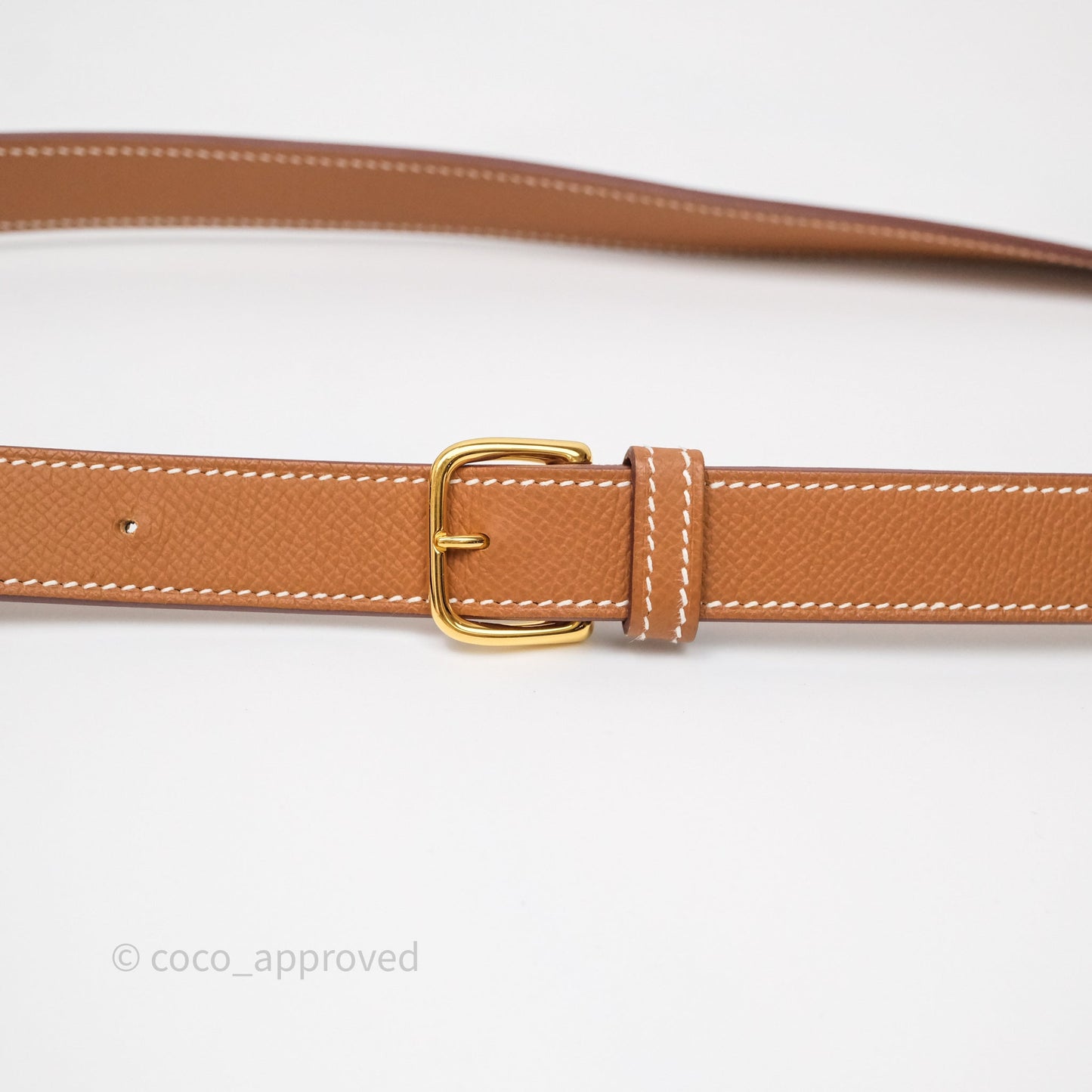 Hermès Della Cavalleria Mini Bag Gold 37 Epsom Gold Hardware