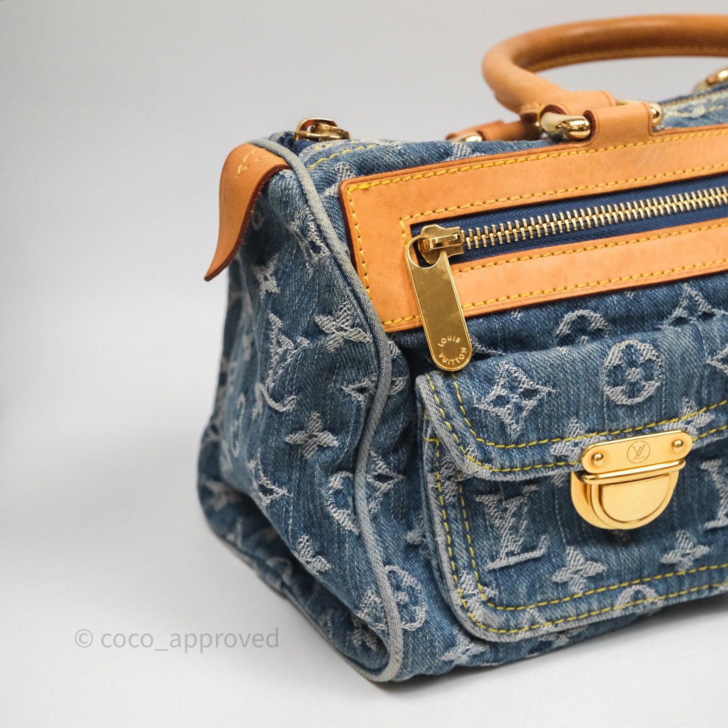 Louis Vuitton Vintage Speedy Denim Monogram