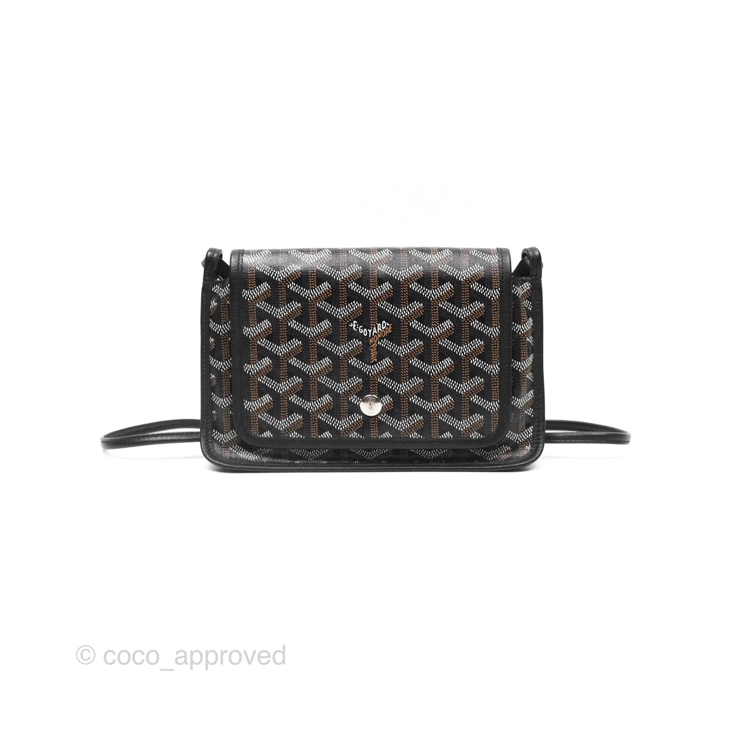 Goyard Plumet Pocket Wallet Black