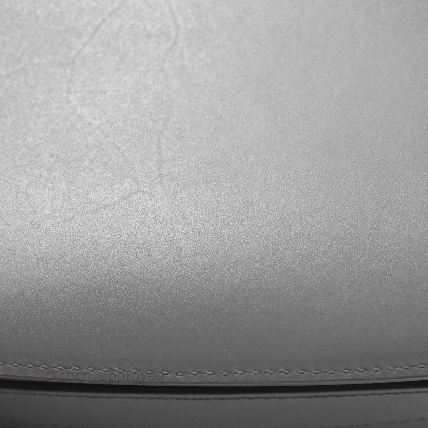 Christian Dior Medium Bobby Flap Grey Box Calfskin