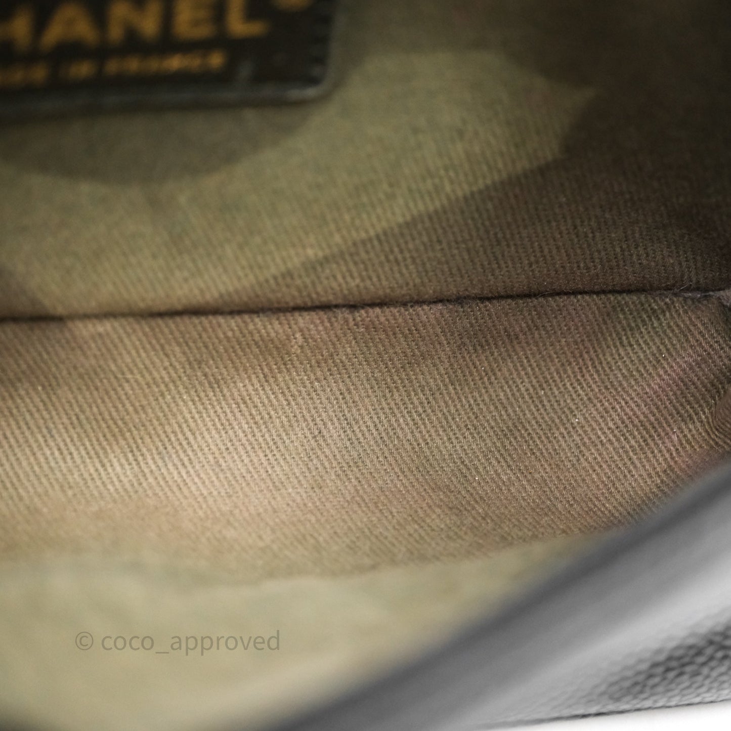 Chanel Small Boy Black Caviar Gold Hardware
