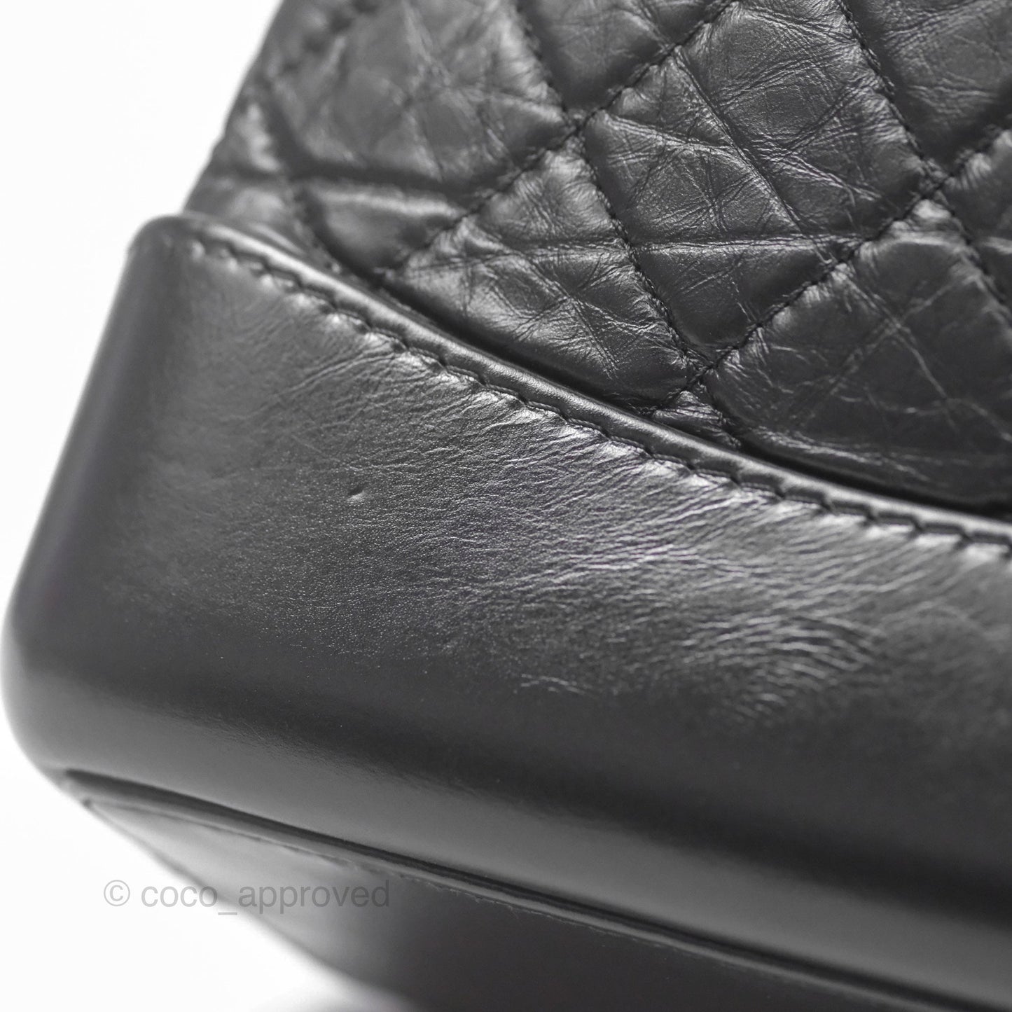 Chanel Small Gabrielle Backpack Black Aged Calfskin