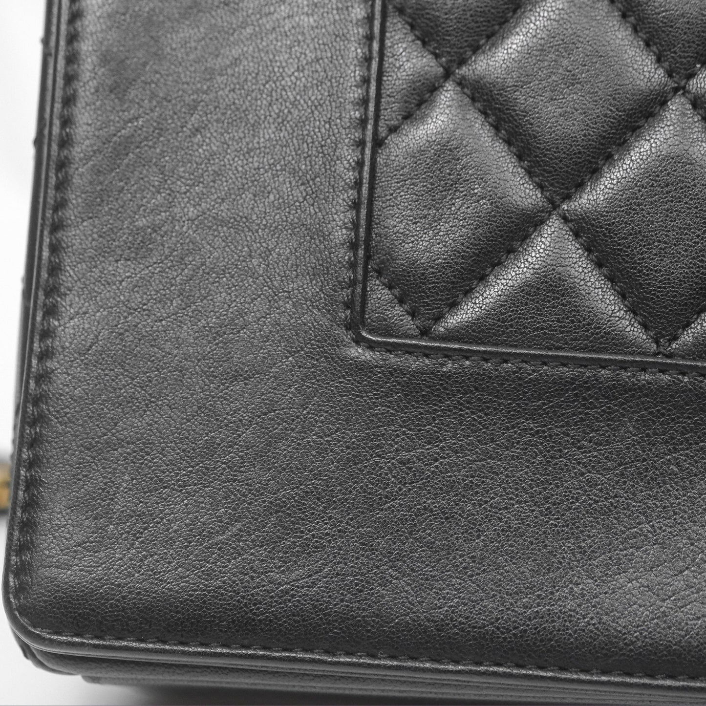Chanel Mademoiselle Flap Bag Black Calfskin Gold Hardware
