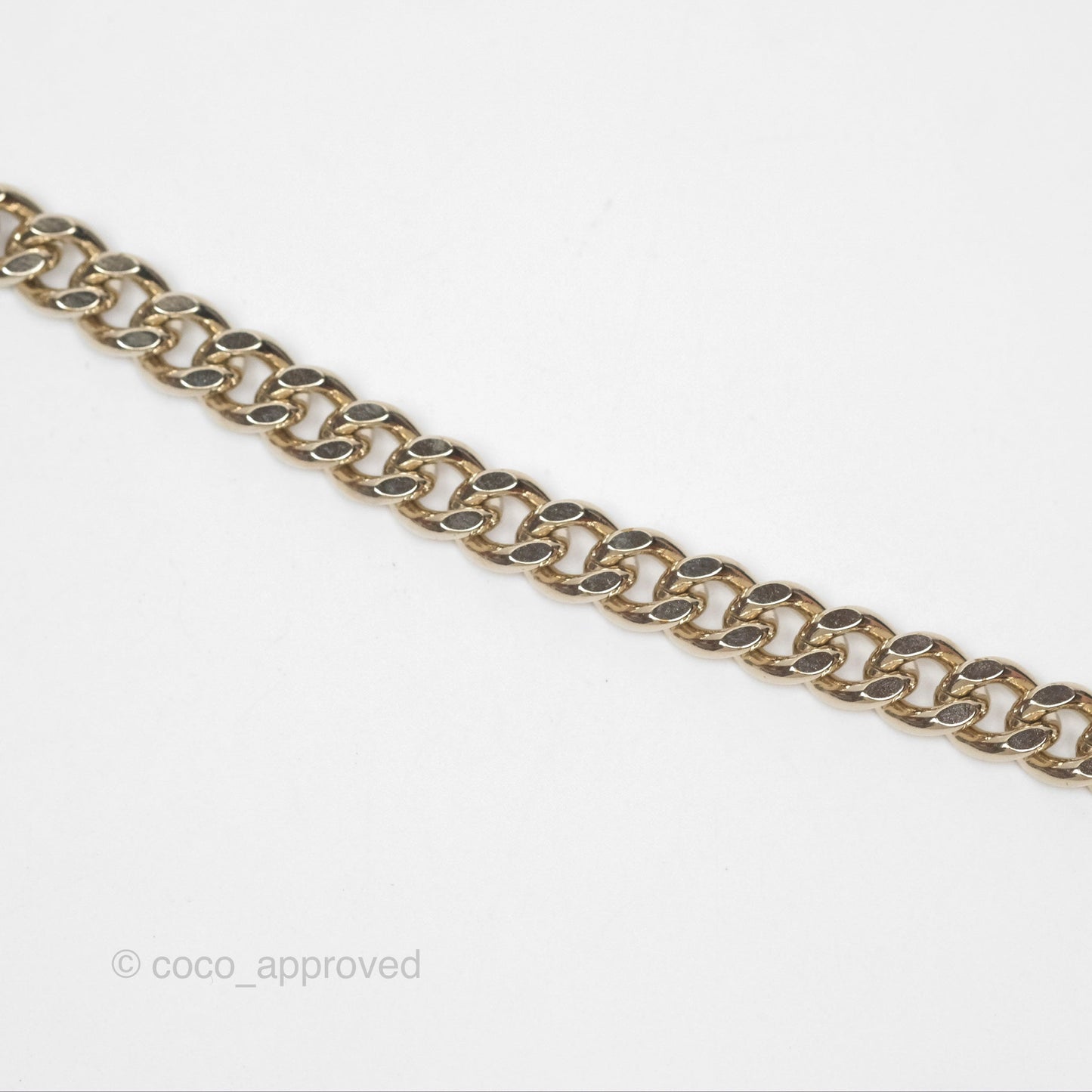 Chanel Logo Chain Choker Gold Tone 22S