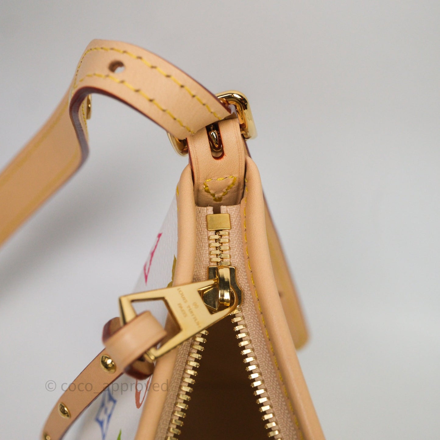 Louis Vuitton x Murakami Carryall East West White Monogram Multicolor