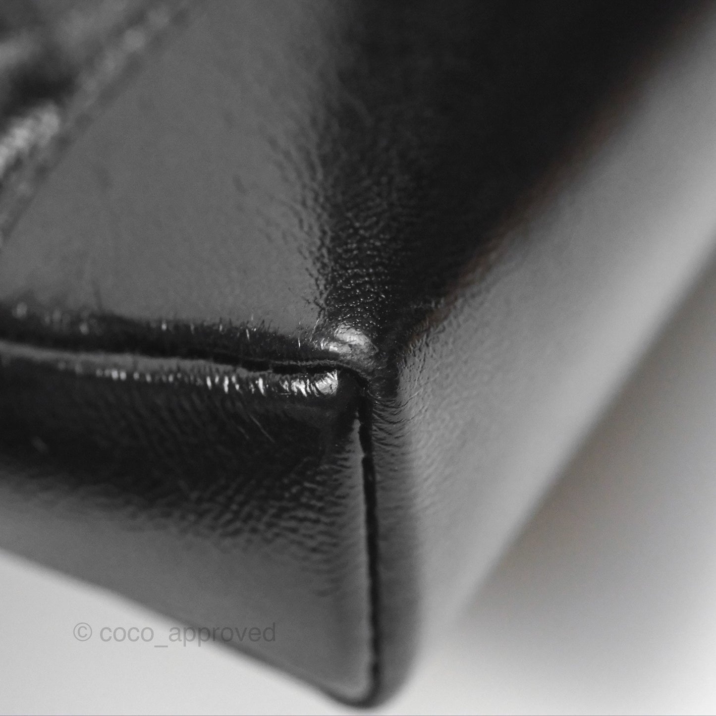 Chanel Nano 31 Black Shiny Lambskin Gold Hardware