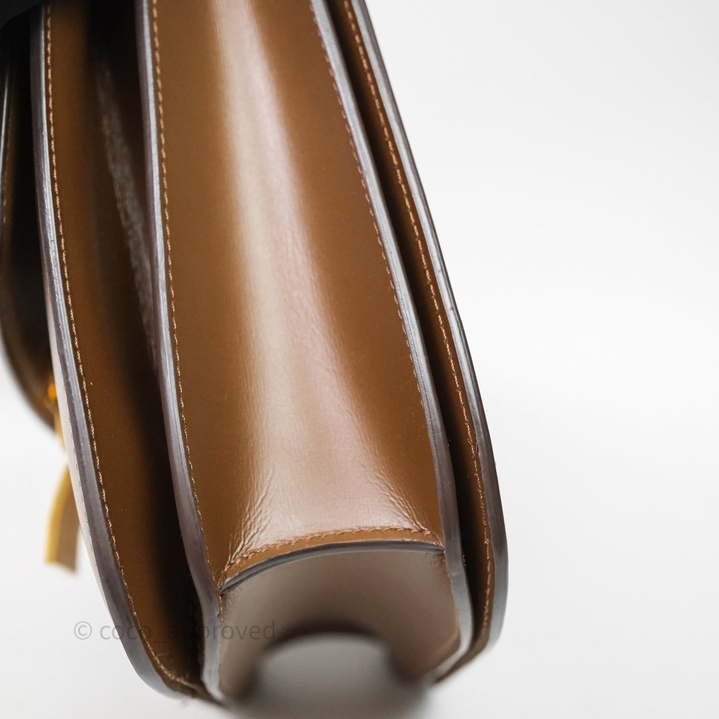 Celine Medium Classic Box Flap Caramel Calfskin