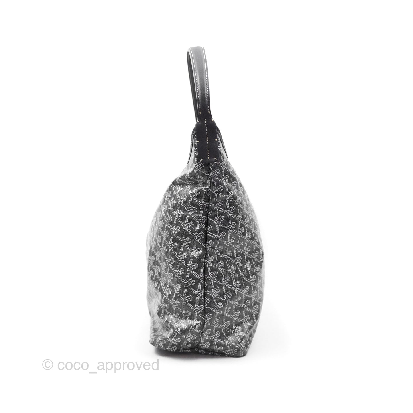 Goyard Bohème Hobo Bag Grey Goyardine Canvas