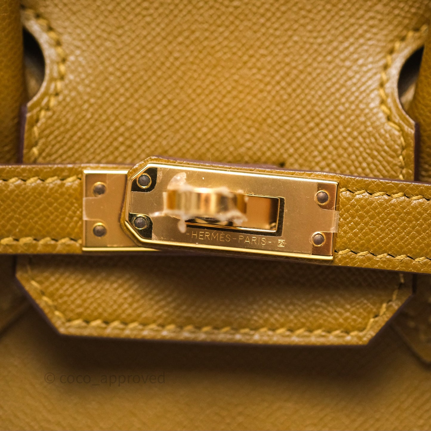 Hermès Birkin 25 Sellier Bronze Dore U8 Madame Gold Hardware